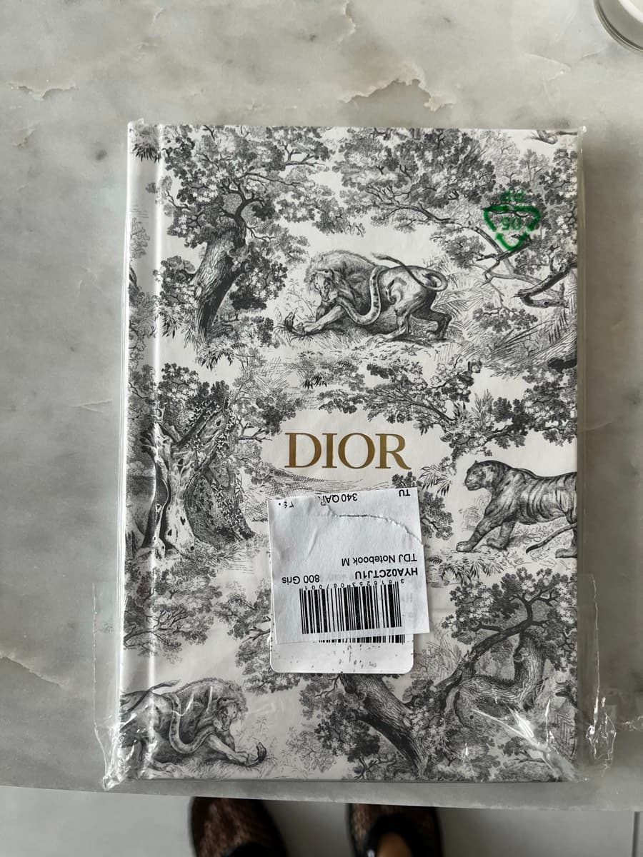 Dior Toile de Jouy Notebook
