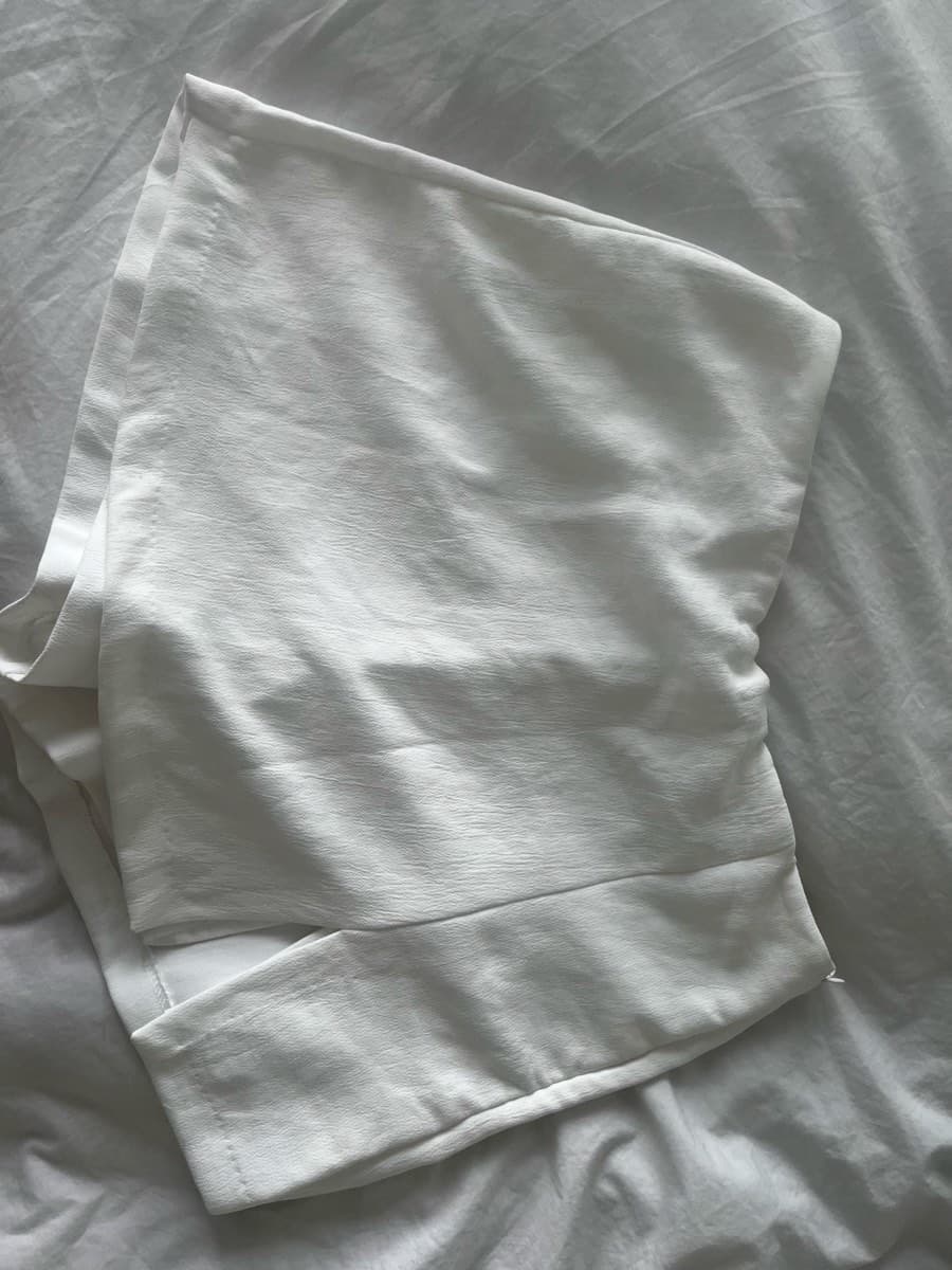 White Skort