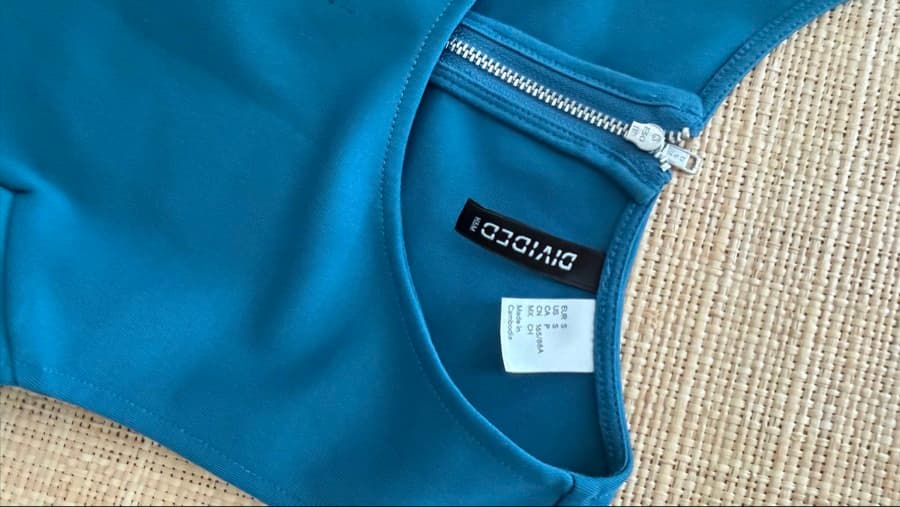 H&M Divided Teal Dress thumbnail 3