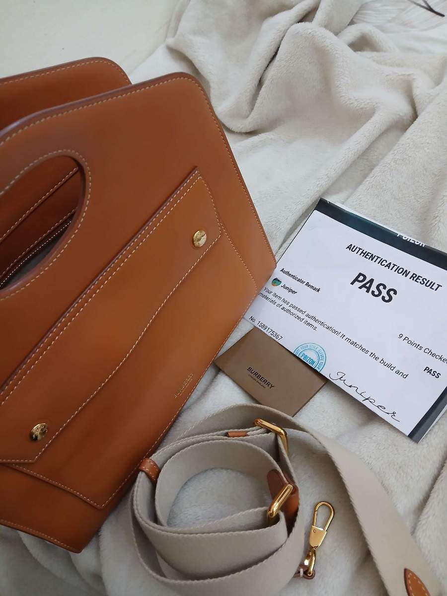 Burberry handbag with strap thumbnail 10