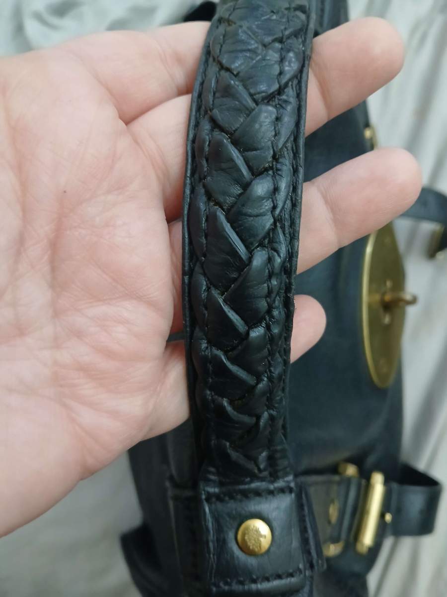 Mulberry Black Leather Satchel thumbnail 7