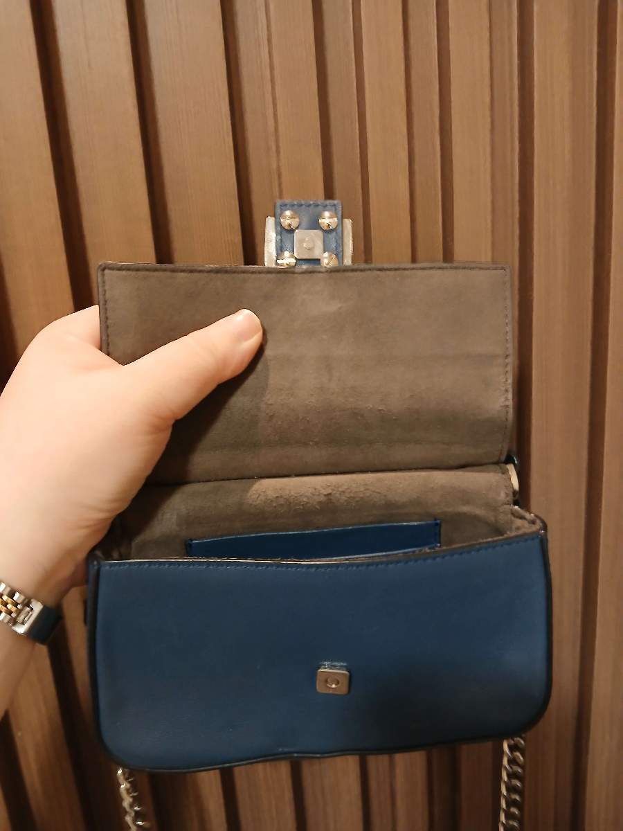 Fendi black Embellished Shoulder Bag with sling thumbnail 6