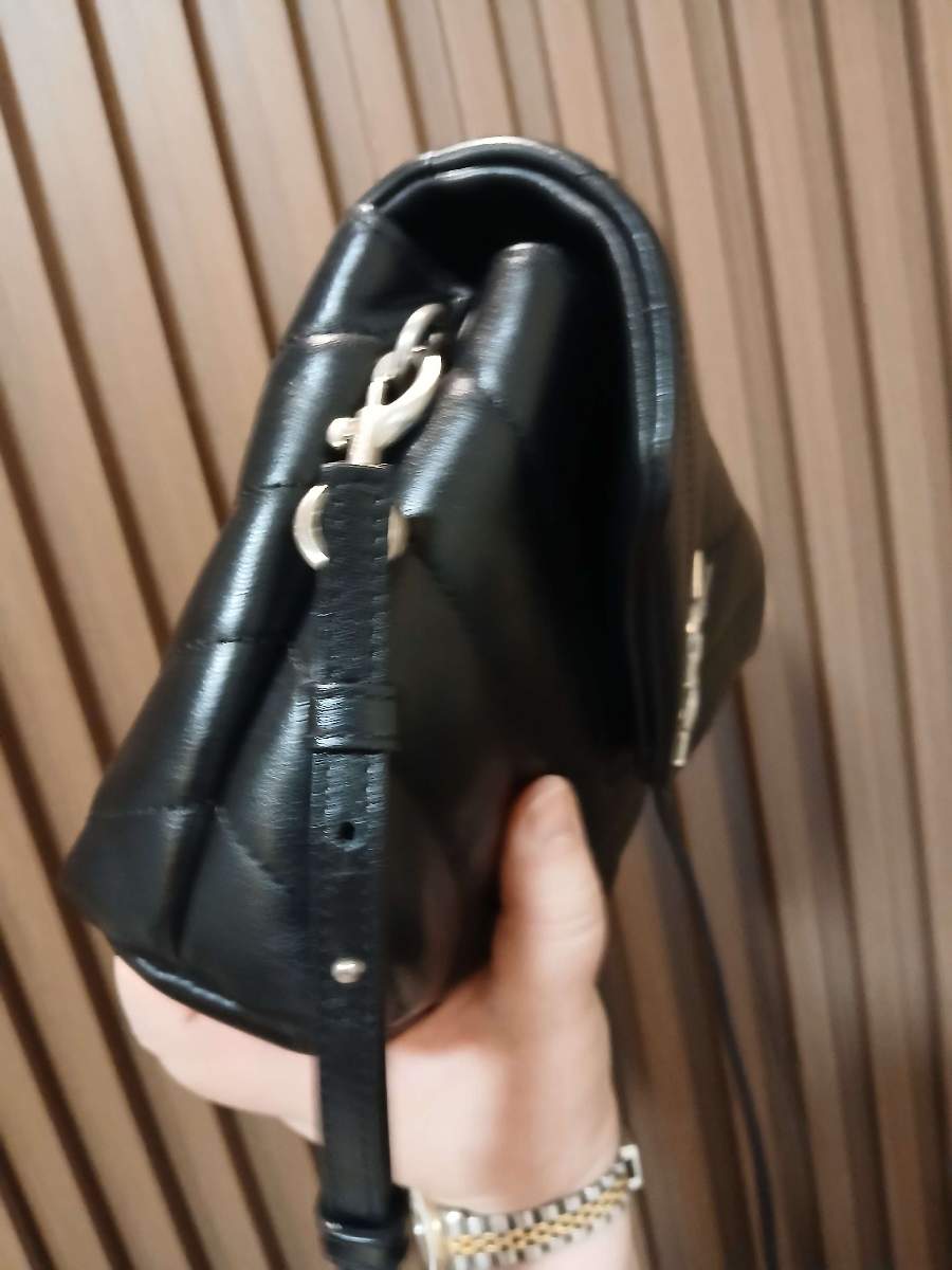 Saint Laurent Quilted Leather Pouch mini loulou with sling thumbnail 3
