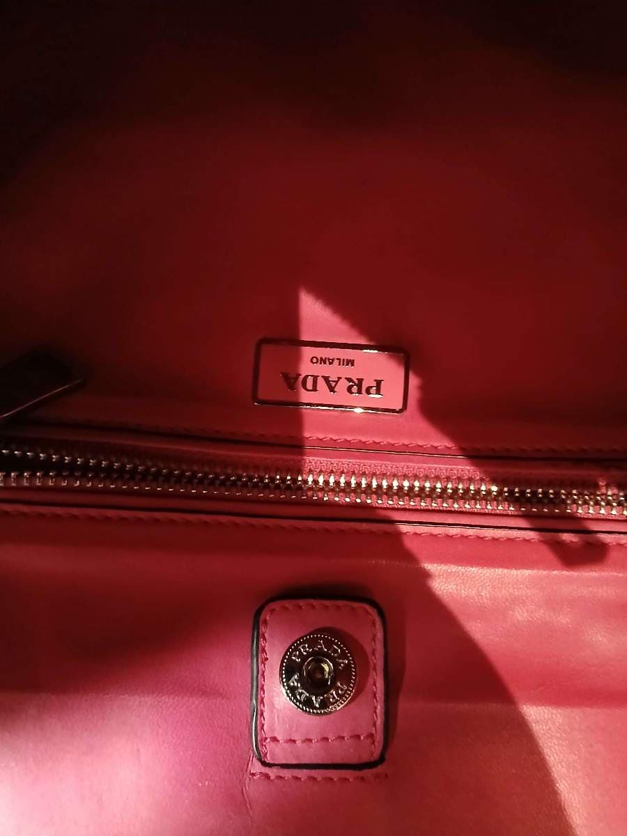 Prada Suede Tote Bag thumbnail 4