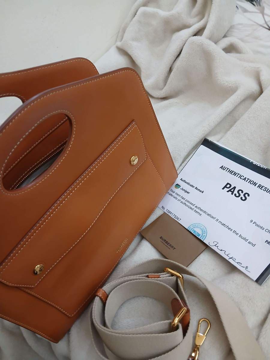 Burberry handbag with strap thumbnail 8