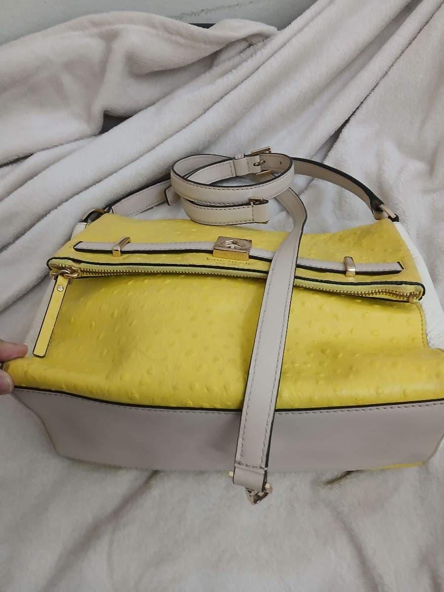 Kate Spade Ostrich-Embossed Bag thumbnail 3