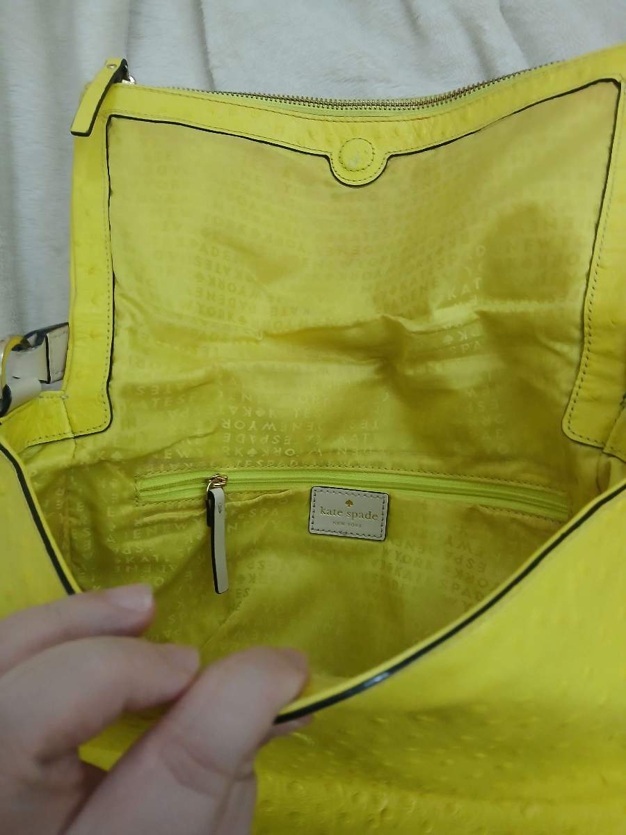 Kate Spade Ostrich-Embossed Bag thumbnail 10