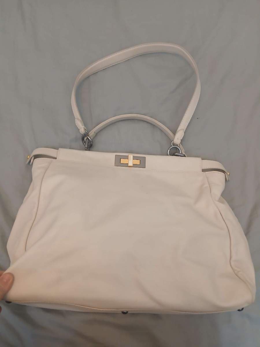 Fendi Peekaboo Satchel Bag thumbnail 9