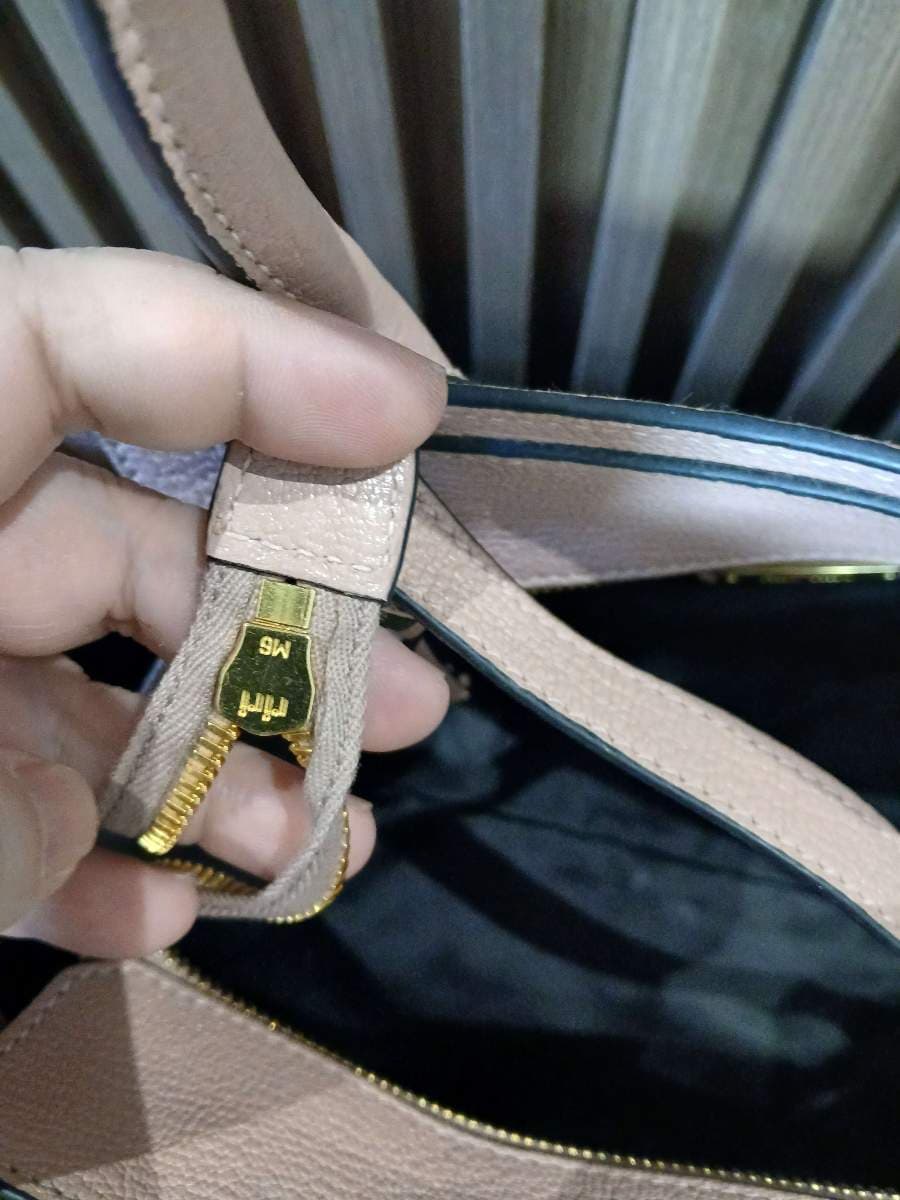 Miu Miu Leather Tote Bag thumbnail 3