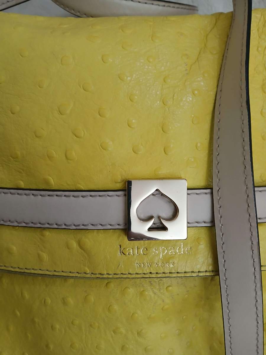 Kate Spade Ostrich-Embossed Bag