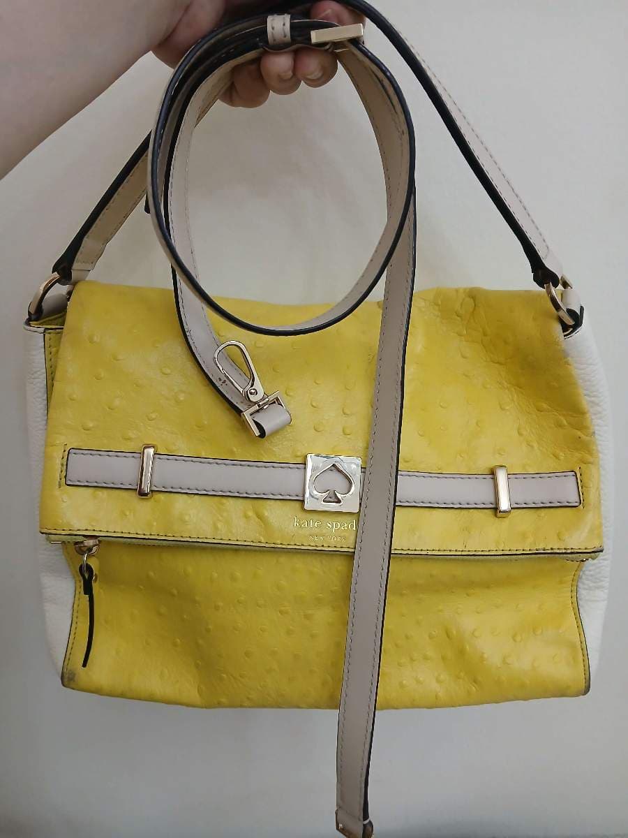 Kate Spade Ostrich-Embossed Bag thumbnail 9
