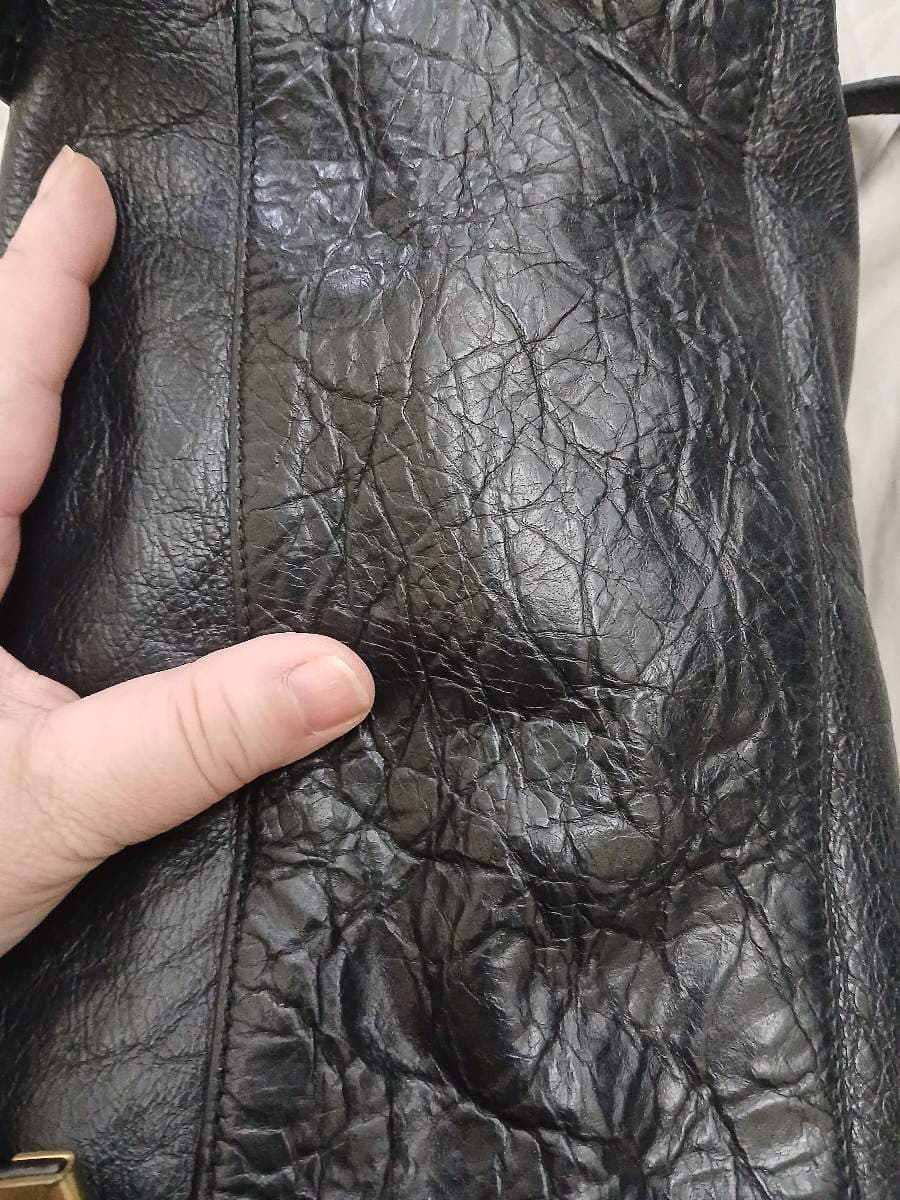 Mulberry Black Leather Satchel thumbnail 4