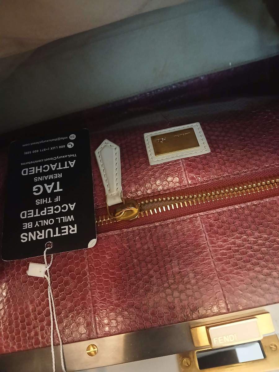 Fendi Peekaboo Satchel Bag thumbnail 3
