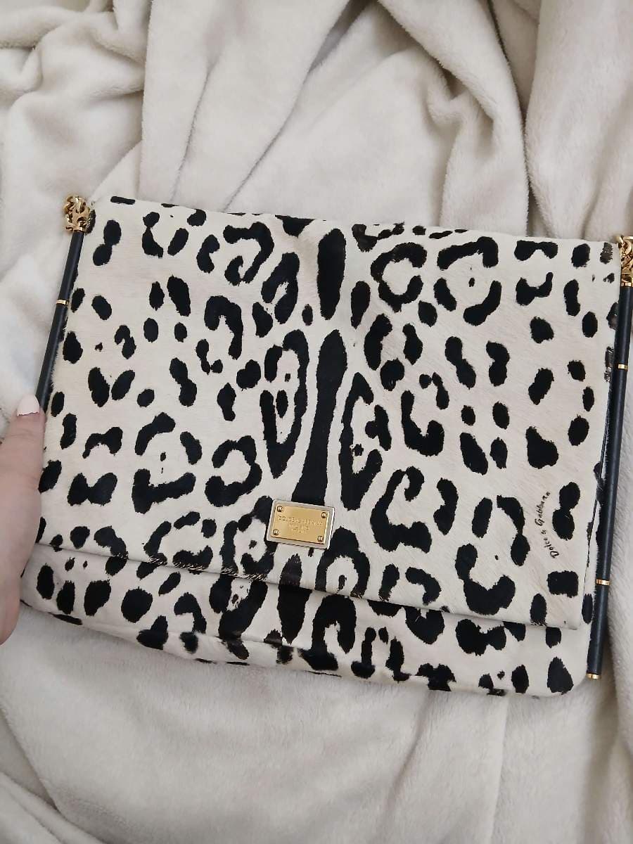 Dolce & Gabbana Leopard Shoulder Bag thumbnail 3