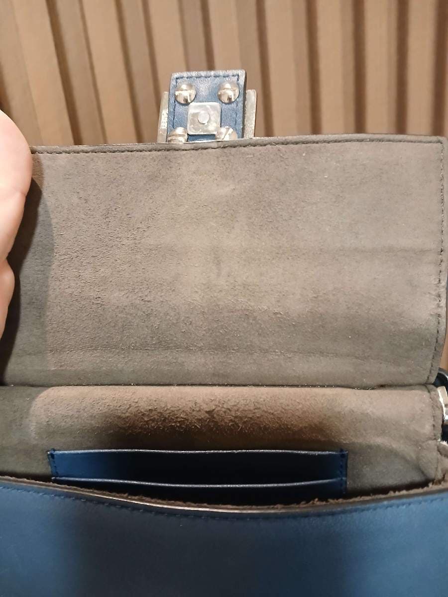 Fendi black Embellished Shoulder Bag with sling thumbnail 7