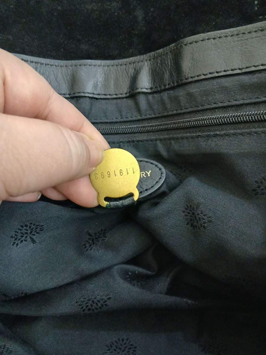 Mulberry Black Leather Satchel thumbnail 9