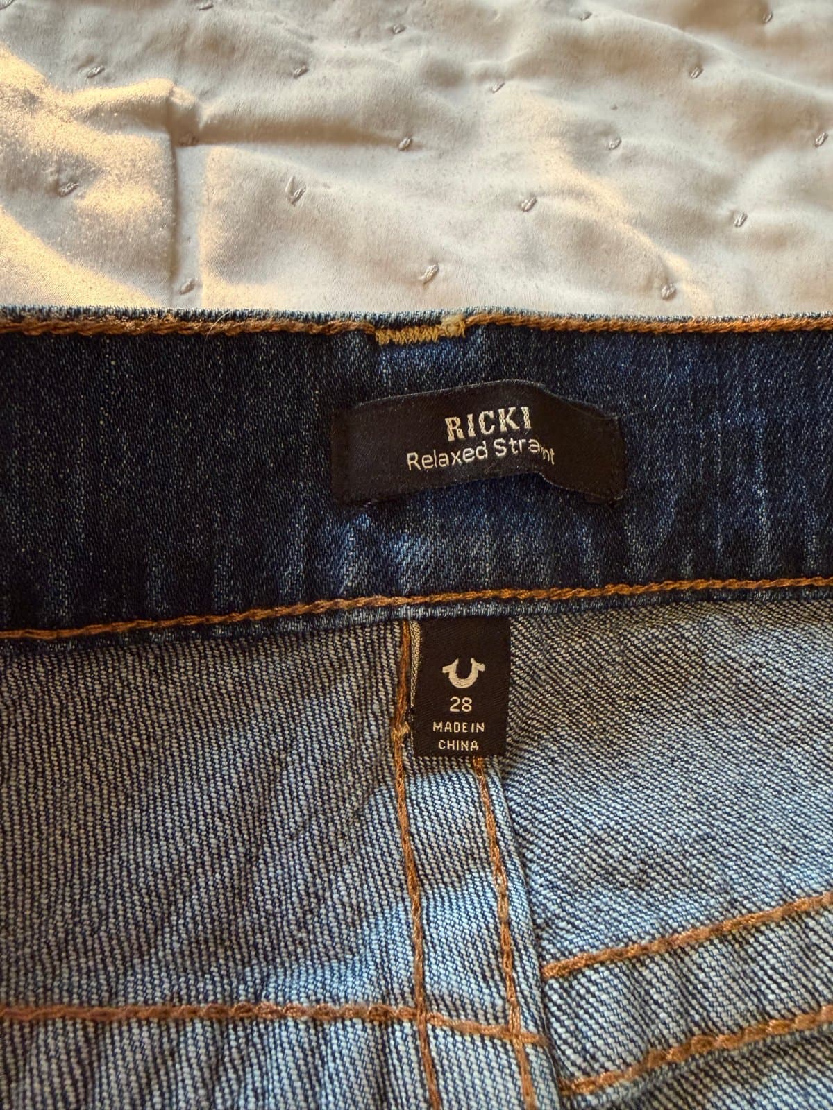 Cute patchwork True Religion Brand Jeans W28 thumbnail 4