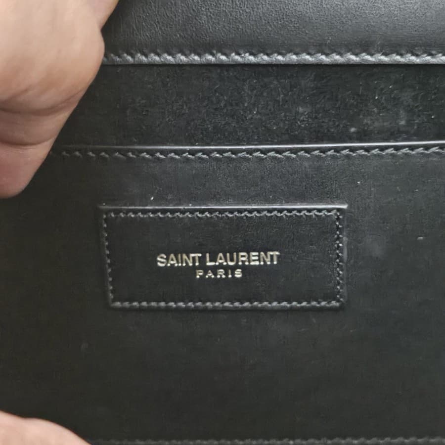 Saint Laurent Monogram Clutch thumbnail 9