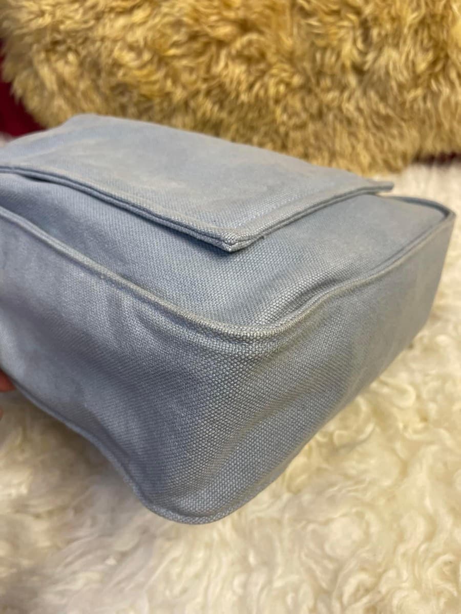 Hermes Marwari Canvas & Leather Shoulder Bag thumbnail 7