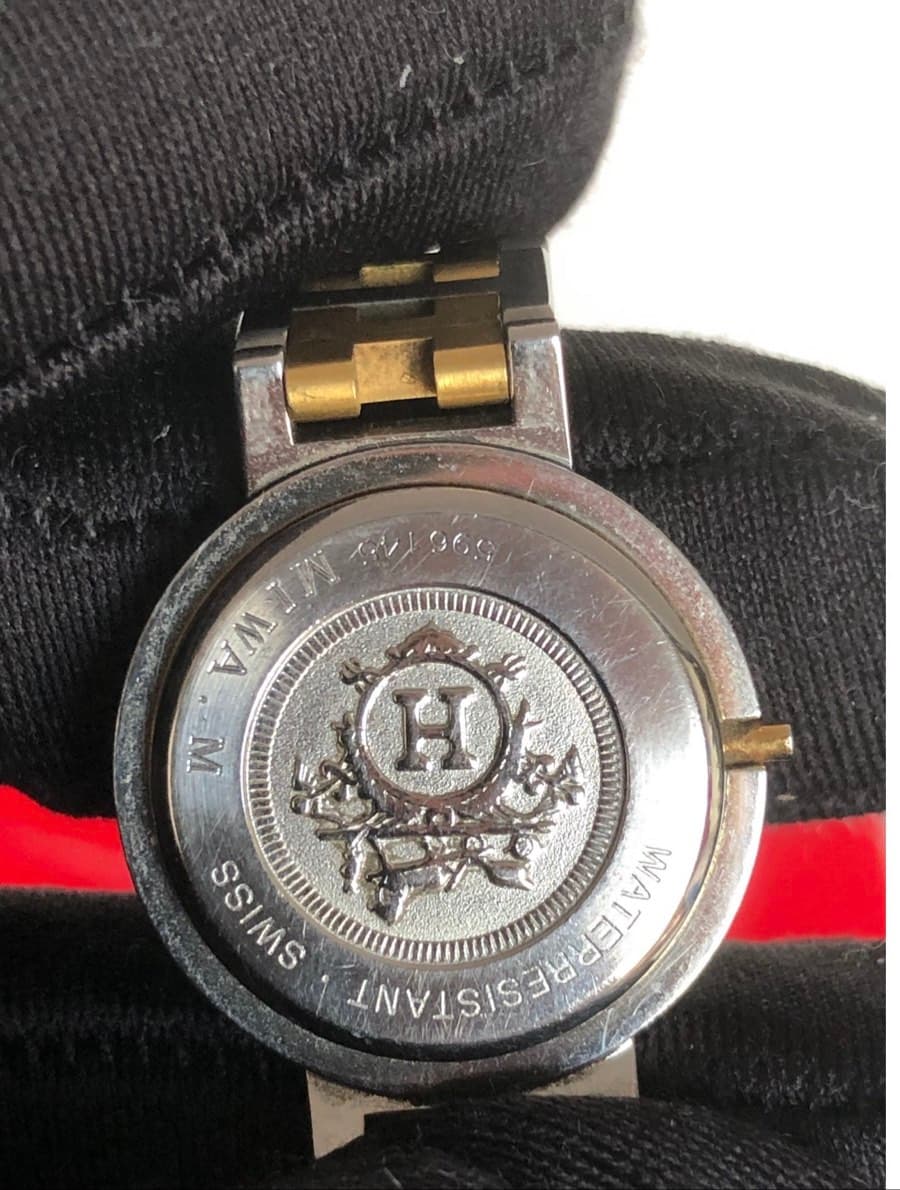 Hermes Clipper Two-Tone Watch thumbnail 5