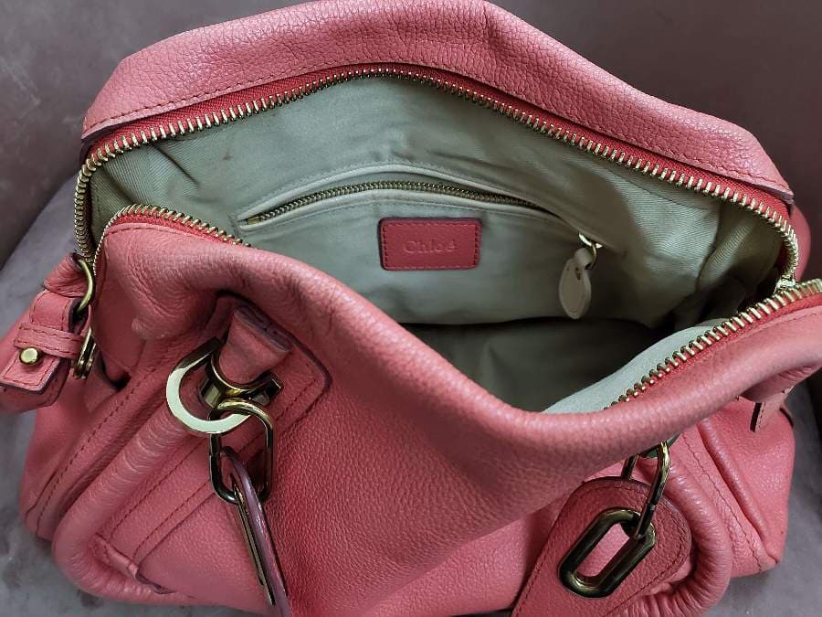 Chloé Paraty Leather Satchel thumbnail 6