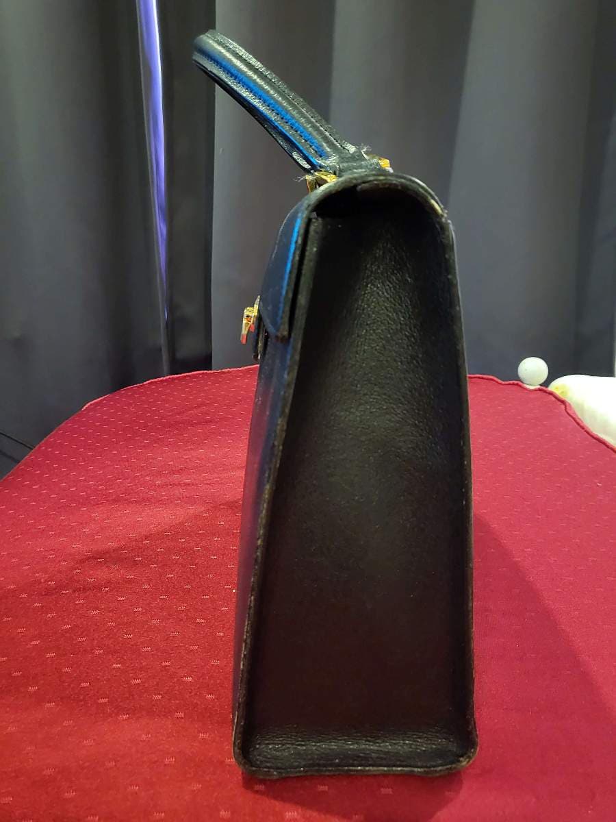Valentino Garavani Black Leather Top Handle Bag thumbnail 5