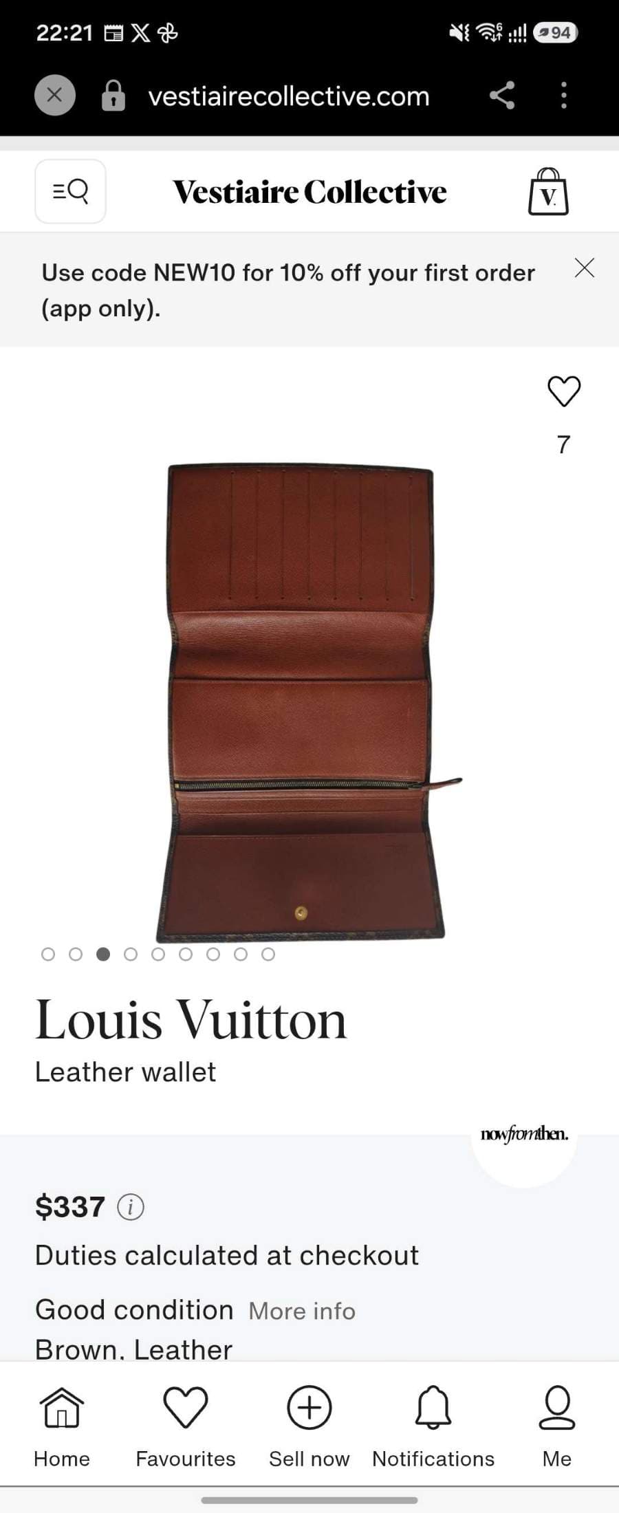 Louis Vuitton Vintage Monogram Wallet / Passport Holder thumbnail 10