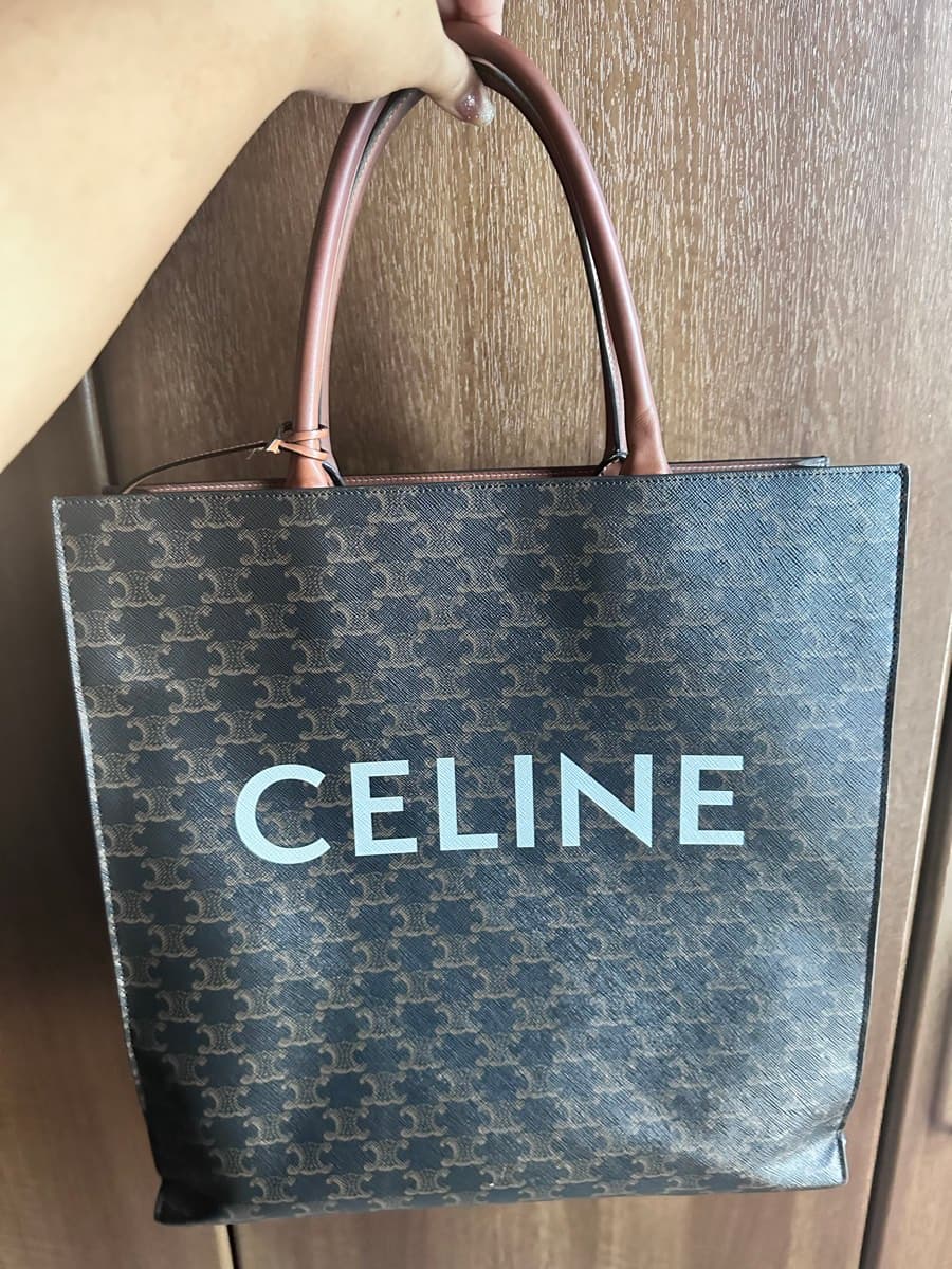 Celine Triomphe Cabas Tote