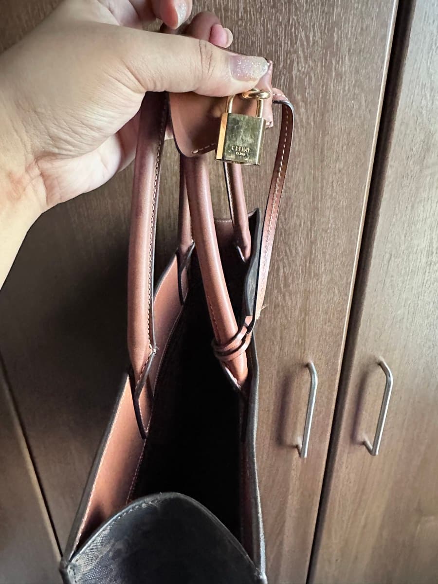 Celine Triomphe Cabas Tote thumbnail 6