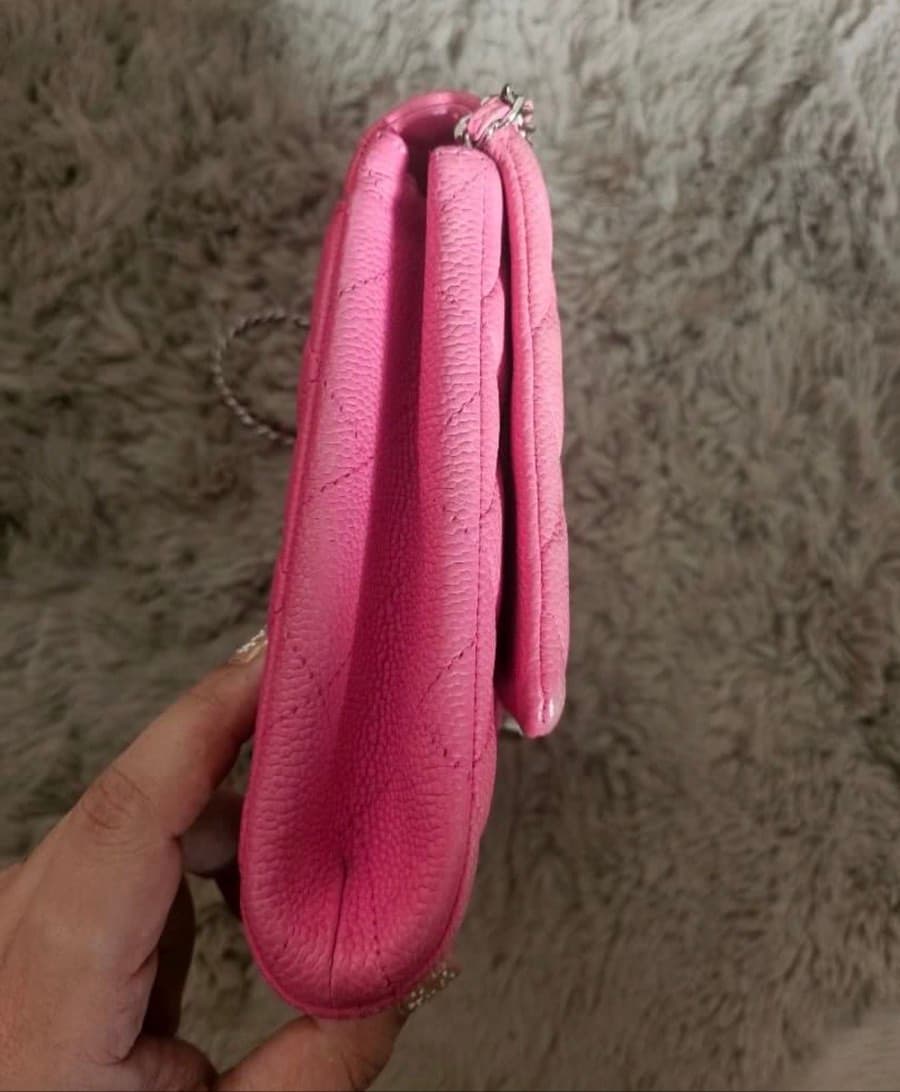 Chanel Quilted Pink Flap Bag thumbnail 4