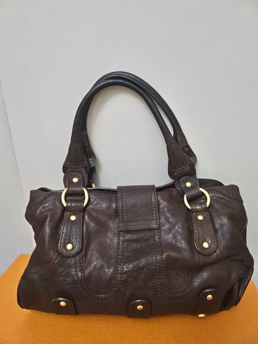 Valentino Leather Shoulder Bag thumbnail 4