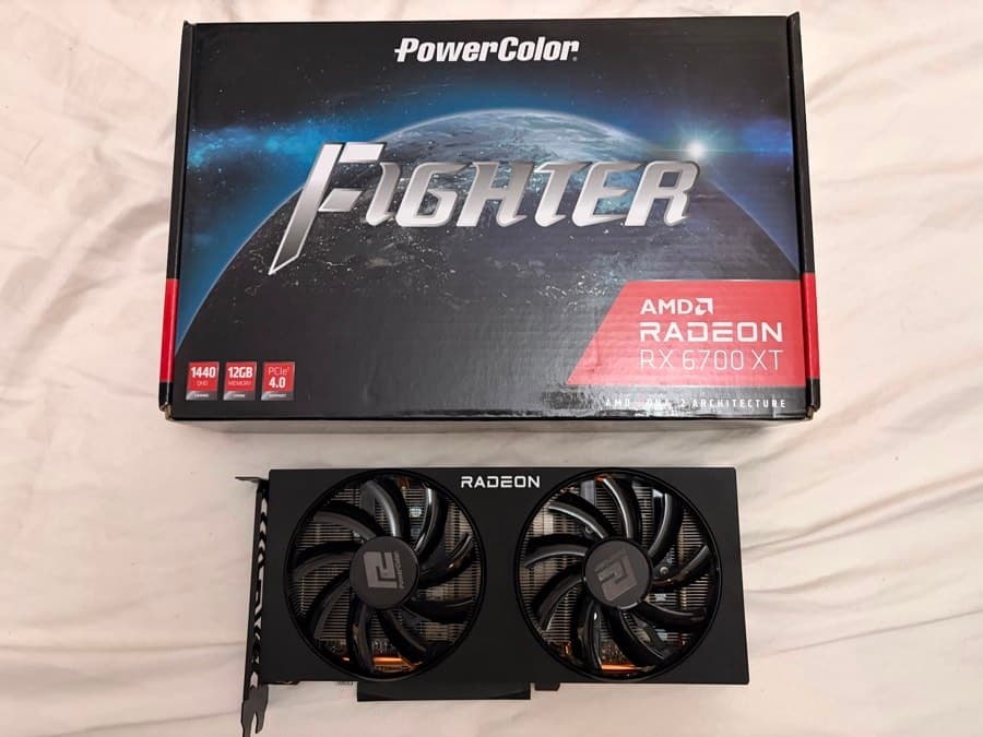 PowerColor Fighter RX 6700 XT thumbnail 2