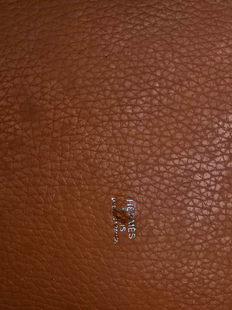 Hermes Picotin 26 Orange Leather Tote thumbnail 10