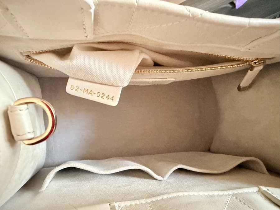 Dior Quilted MacroCannage Leather Small Book Tote thumbnail 9