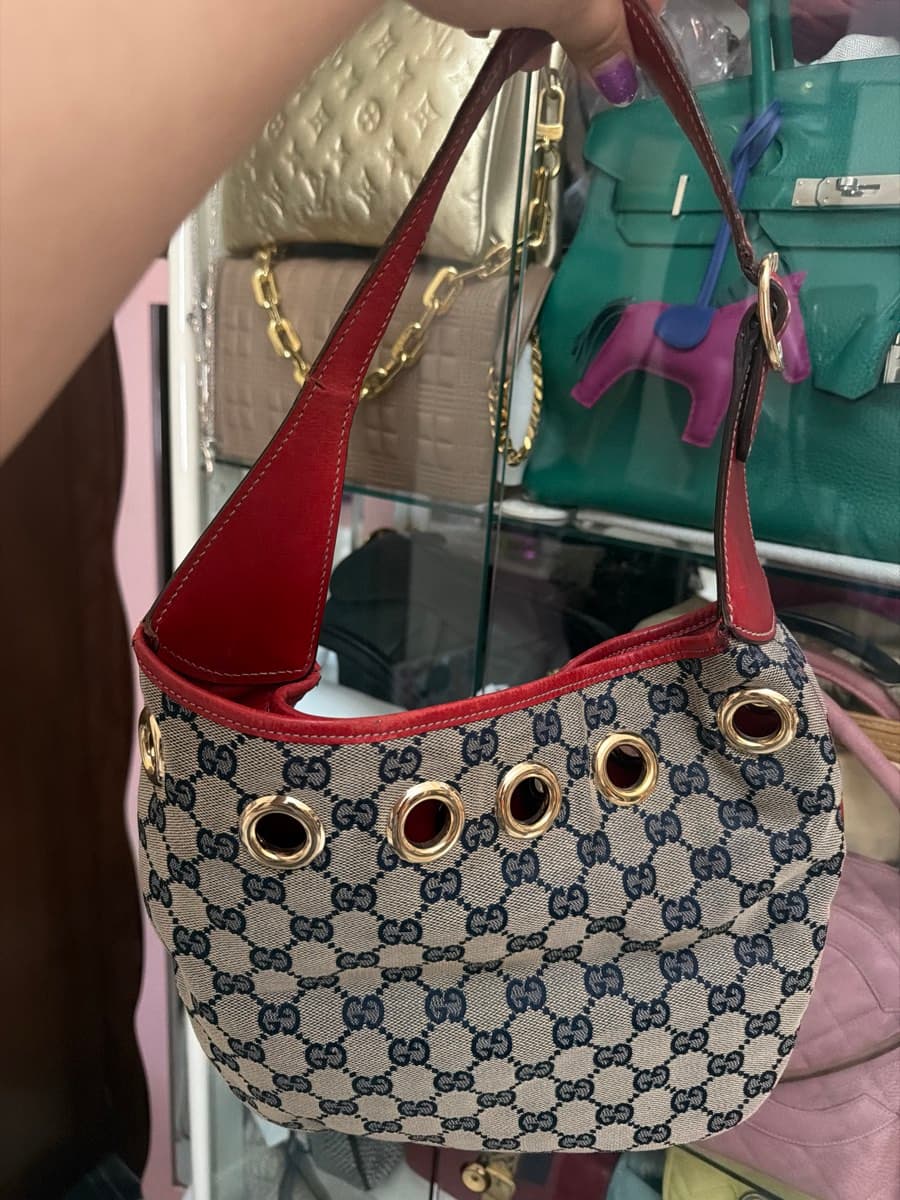Gucci GG Canvas Shoulder Bag thumbnail 10