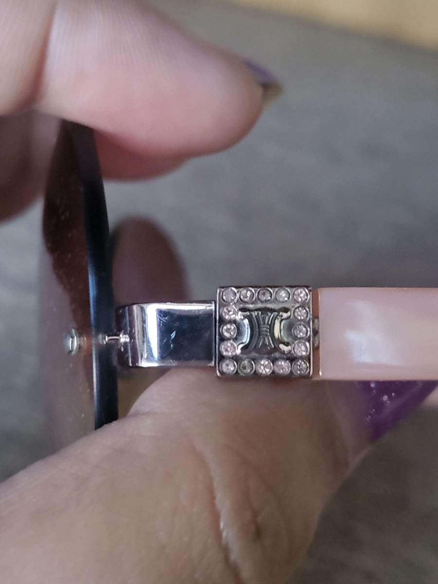 Celini Rimless Oval Sunglasses thumbnail 2