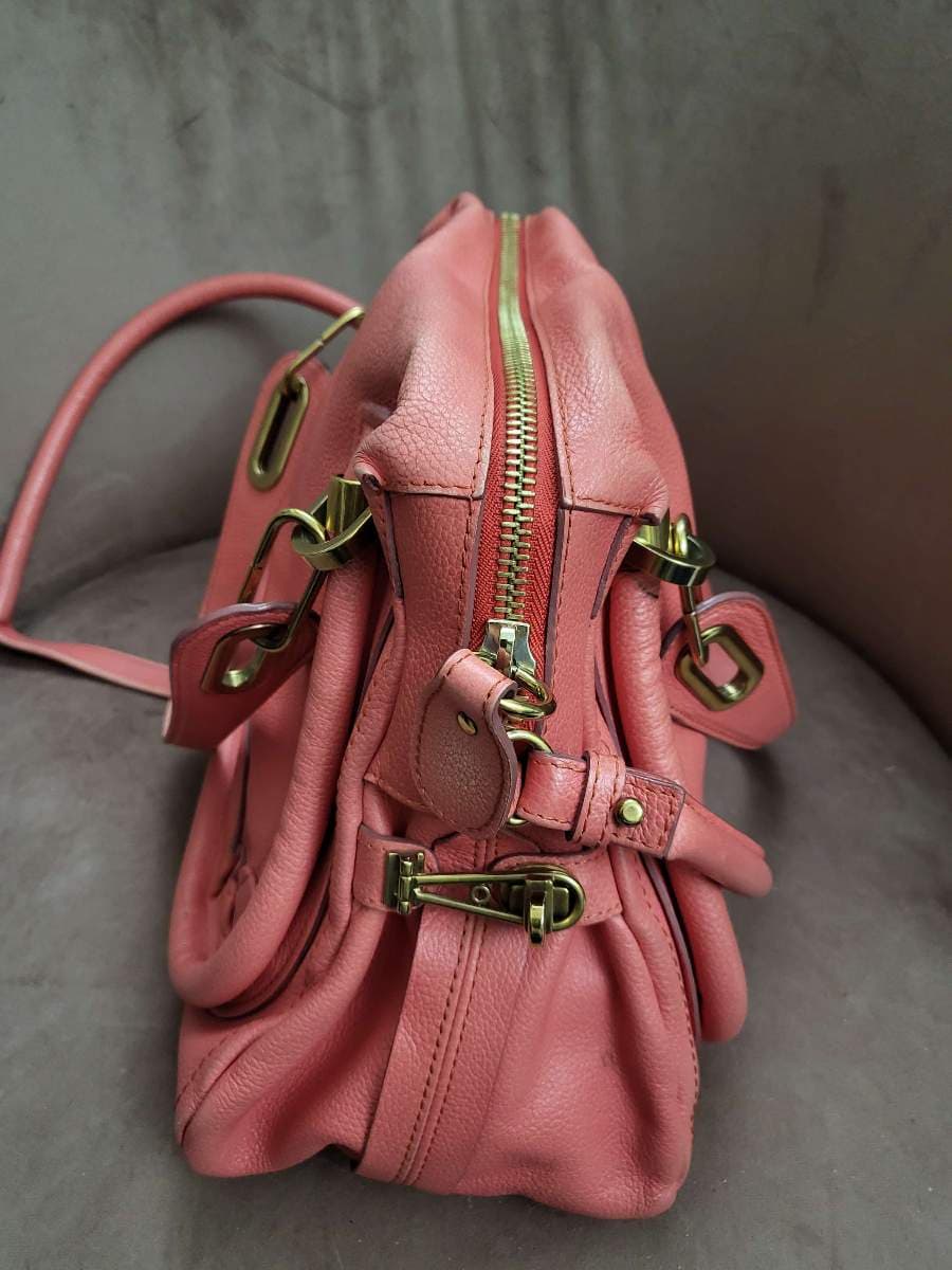 Chloé Paraty Leather Satchel thumbnail 4