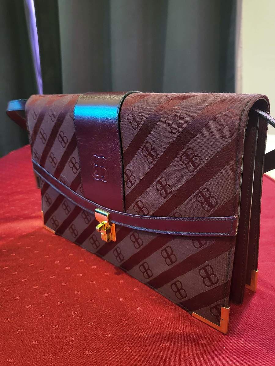 Balenciaga Monogram Canvas Shoulder Bag thumbnail 10