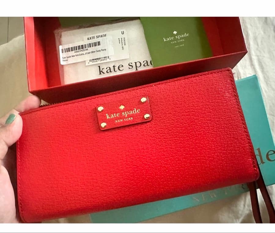 Kate Spade Glitter Dusty Peony