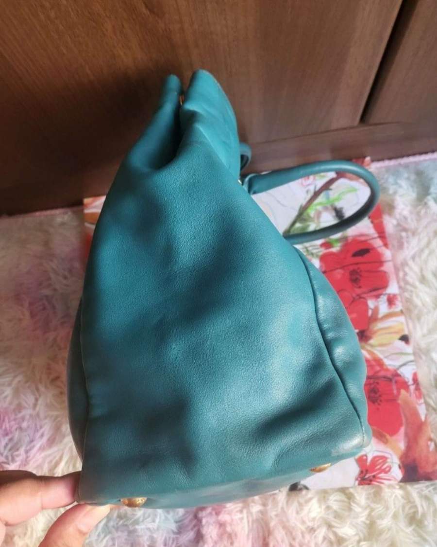 Prada Leather Tote Bag thumbnail 9