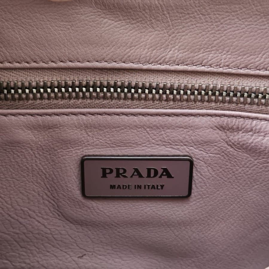 Prada Embellished Leather Shoulder Bag thumbnail 2