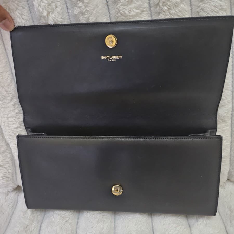 Saint Laurent Monogram Clutch thumbnail 8