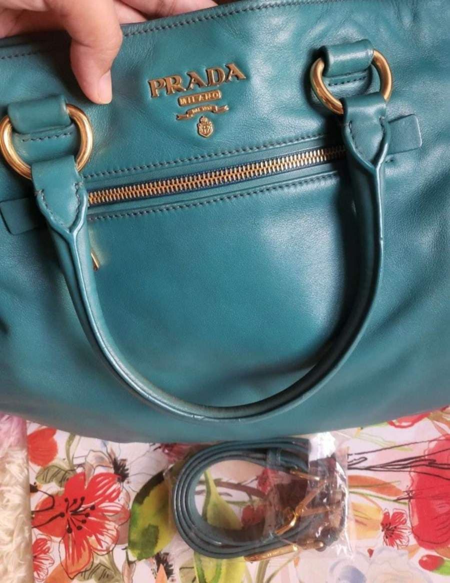 Prada Leather Tote Bag thumbnail 7