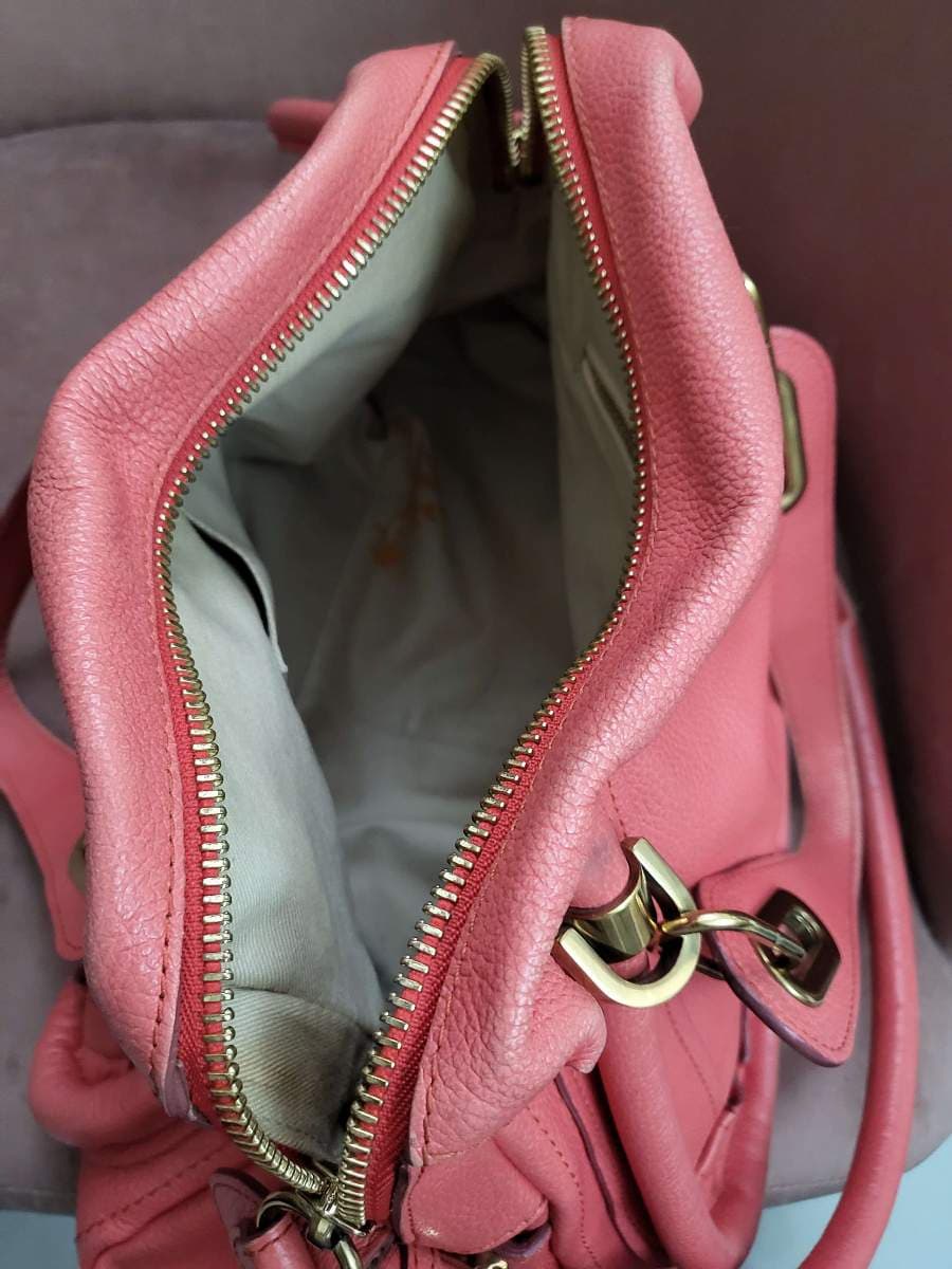 Chloé Paraty Leather Satchel thumbnail 5
