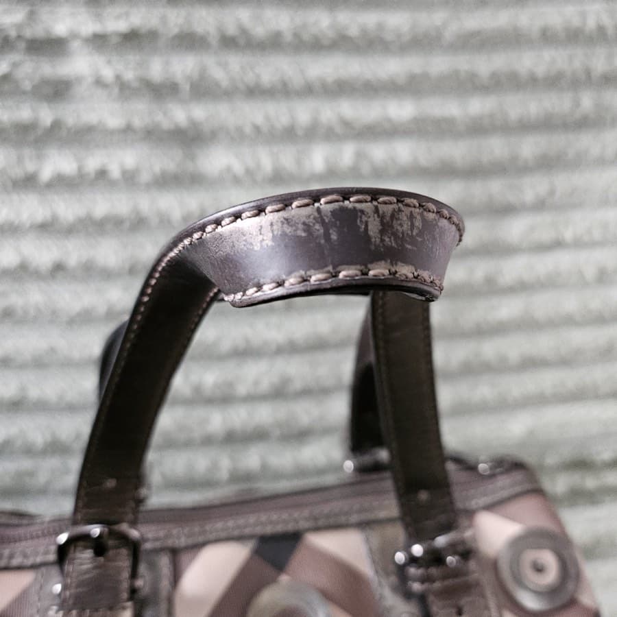 Burberry Check Satchel thumbnail 8