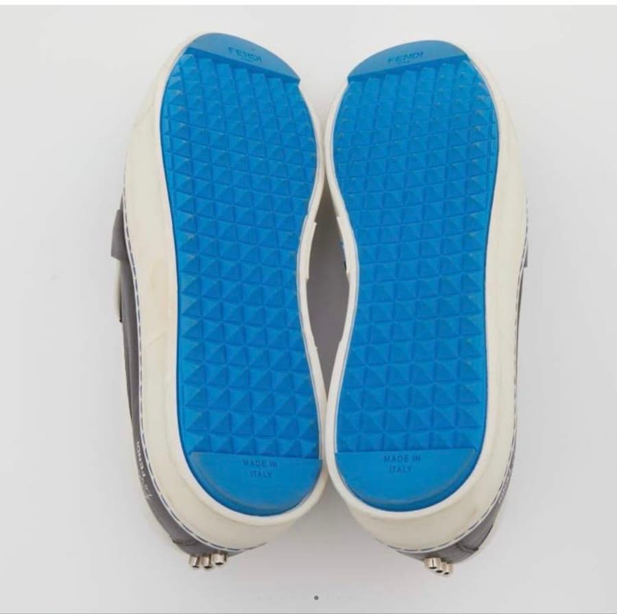 Fendi x Karl Lagerfeld Studded Slip-On Sneakers thumbnail 4