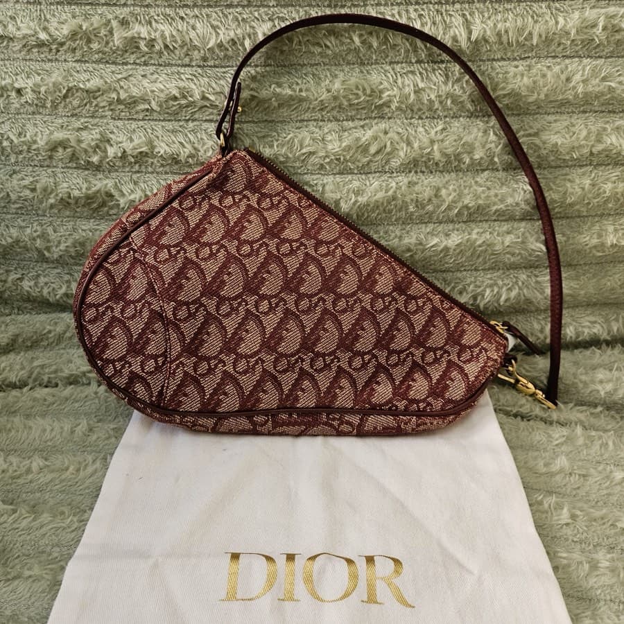 Dior Monogram Saddle Bag thumbnail 2