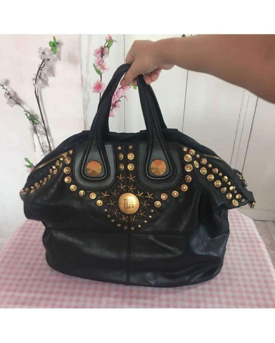 Givenchy Limited Edition Studded Leather Nightingale Bag
