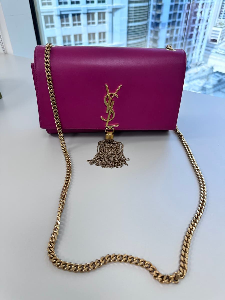 Saint Laurent Monogram Kate Shoulder Bag