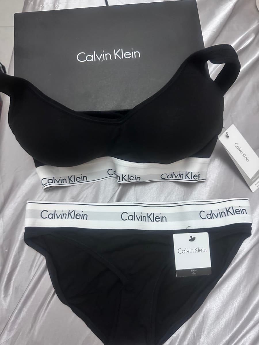 Calvin Klein Bralette and Briefs